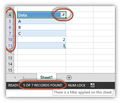 If complete show checkmark - Excel formula