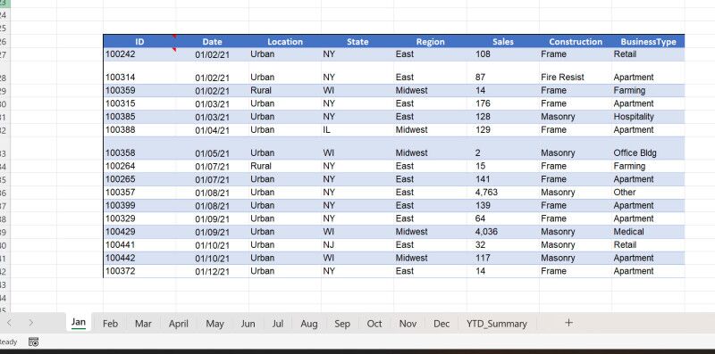 Using VStack to Consolidate Excel Datasets